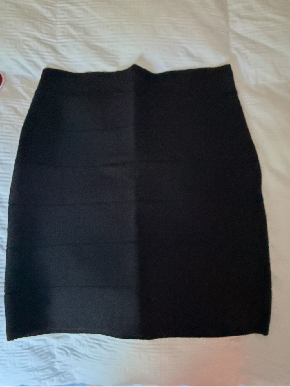 bebe Black Bandage Mini Skirt